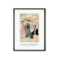Eishi Hosoda - Nina no Hanami 1756-1829