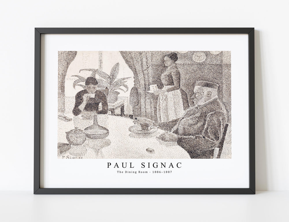 Paul Signac - The Dining Room (ca. 1886–1887)