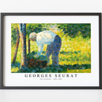 Georges Seurat - The Gardener 1882-1883