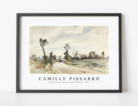 
              Camille Pissarro - Louveciennes, Route de Saint-Germain 1871
            