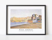 
              Paul Signac - The Town Beach, Collioure, Opus 165 (1887)
            