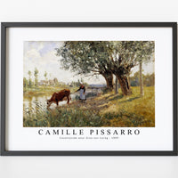 Camille Pissarro - Countryside near Grez-sur-Loing 1889
