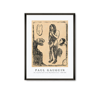 
              Paul Gauguin - Eve, from the Suite of Late Wood-Block Prints 1898-1899
            