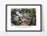 
              Paul Cezanne - Rocks in the Forest 1890
            
