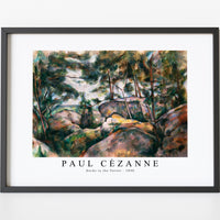 Paul Cezanne - Rocks in the Forest 1890