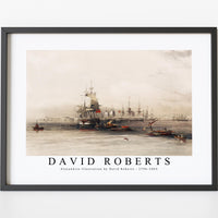 David roberts - Alexandria illustration by David Roberts-1796-1864