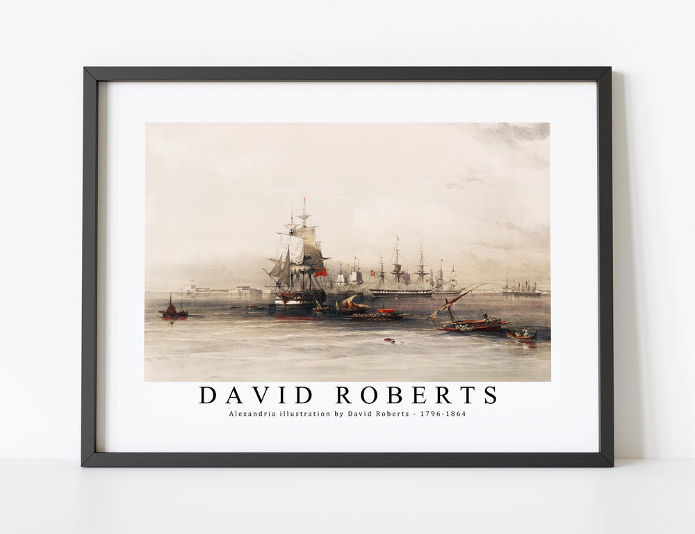 David roberts - Alexandria illustration by David Roberts-1796-1864
