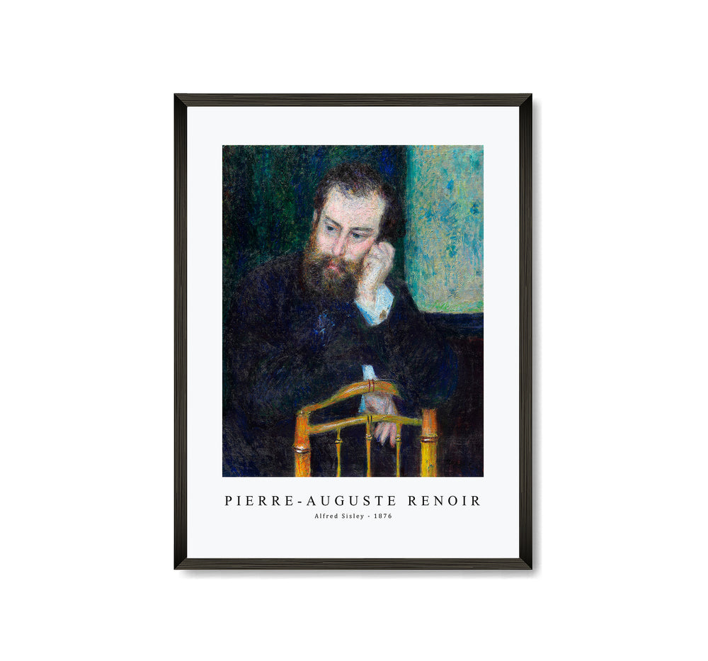 Pierre Auguste Renoir - Alfred Sisley 1876