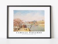 
              Camille Pissarro - The Louvre, Morning, Sunlight 1901
            