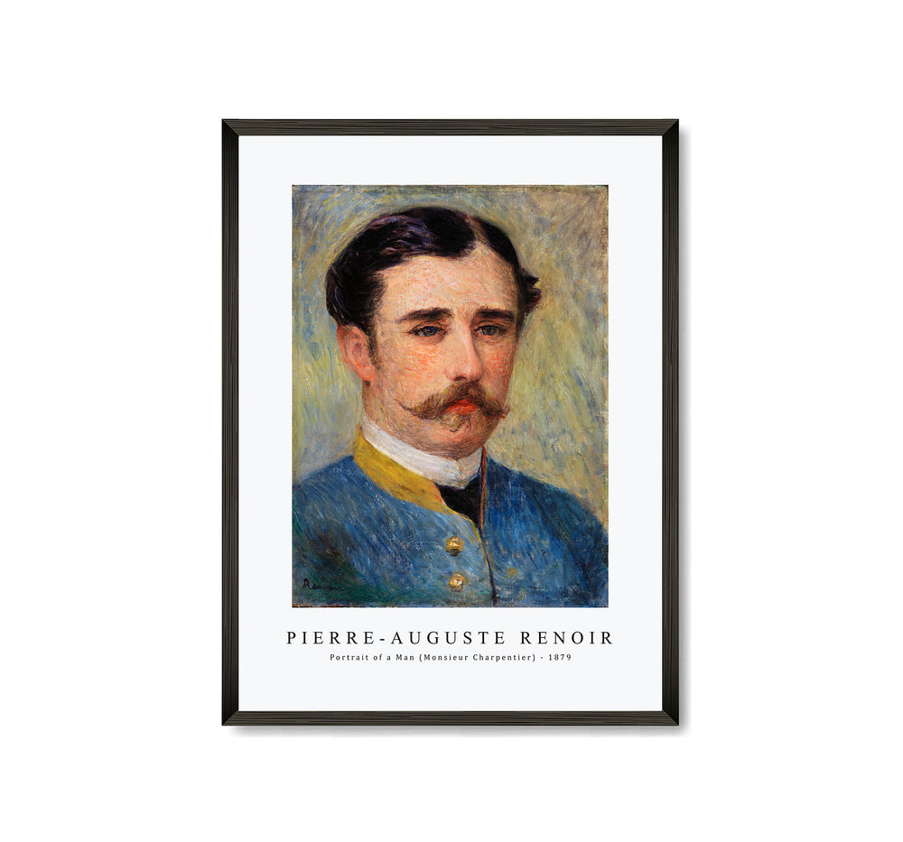 Pierre Auguste Renoir - Portrait of a Man (Monsieur Charpentier) 1879