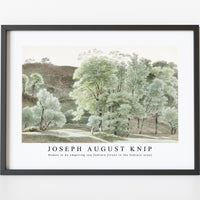 Joseph august Knip - Bomen in de omgeving van Subiaco (trees in the Subiaco area)