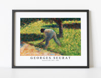 
              Georges Seurat - Peasant with a Hoe 1882
            