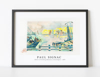 
              Paul Signac - Boats at Flushing (Bateaux à Flessingue) (1895)
            
