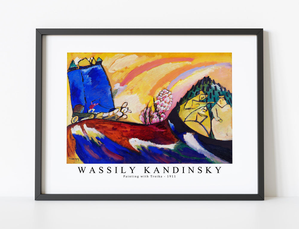 Wassily Kandinsky - Painting with Troika 1911