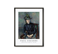 
              Paul Cezanne - Madame Cézanne au chapeau vert 1891-1892
            