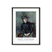 Paul Cezanne - Madame Cézanne au chapeau vert 1891-1892