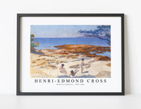 
              Henri Edmond Cross - Beach at Cabasson 1891-1892
            