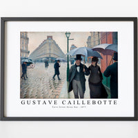 Gustave Caillebotte - Paris Street Rainy Day 1877