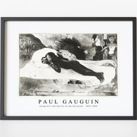 Paul gauguin - Lying Girl and Spirits of the Deceased 1893-1894