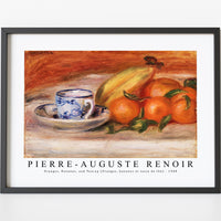 Pierre Auguste Renoir - Oranges, Bananas, and Teacup (Oranges, bananes et tasse de thé) 1908