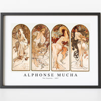 Alphonse Mucha - The Seasons 1897