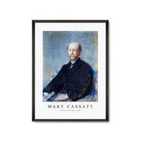 Mary Cassatt - Portrait of a man 1879