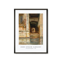 John Singer Sargent - Venetian Passageway (ca. 1905)