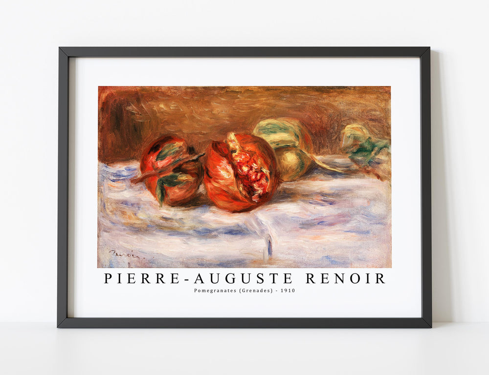 Pierre Auguste Renoir - Pomegranates (Grenades) 1910