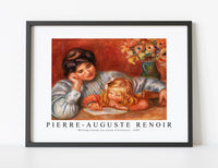 
              Pierre Auguste Renoir - Writing Lesson (La Leçon d'écriture) 1905
            