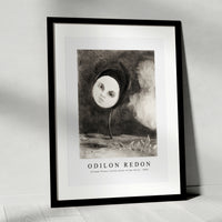 Odilon Redon - Strange Flower (Little Sister of the Poor) 1880