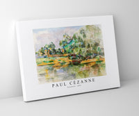 
              Paul Cezanne - Riverbank 1895
            