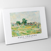 Paul Cezanne - Landscape near Paris 1876
