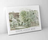 
              Joseph august Knip - Bomen in de omgeving van Subiaco (trees in the Subiaco area)
            