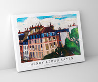 
              Henry Lyman Sayen - Rooftops, Paris 1909-1912
            