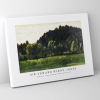 Sir Edward Burne Jones - Landscape - Study painting in high resolution by Sir Edward Burne–Jones (2)
