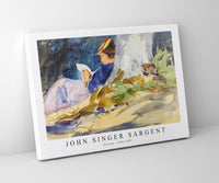 
              John Singer Sargent - Resting (ca. 1880–1890)
            