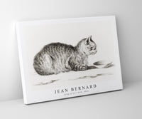 
              Jean Bernard - Lying cat for a dish (1812)
            