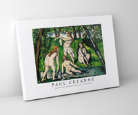 
              Paul Cezanne - Four Bathers (Quatre baigneuses) 1876-1877
            