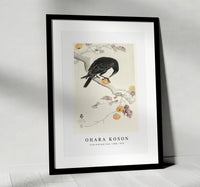 
              Ohara Koson - Crow with kaki fruit (1900 - 1910) by Ohara Koson (1877-1945)
            