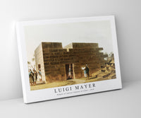 
              Luigi Mayer - Temple of Jupiter Ammon in Libya 1810
            