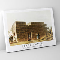Luigi Mayer - Temple of Jupiter Ammon in Libya 1810