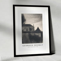 Georges Seurat - House at Dusk (La Cité) 1886