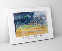 
              Paul Cezanne - The Allée at Marines (L'Allée de Marines) 1898
            