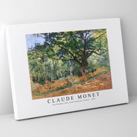 Claude Monet - The Bodmer Oak, Fontainebleau Forest 1865