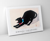 
              Hiroaki Takahashi - Black Cat Hissing 20th century
            
