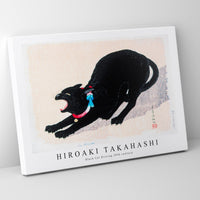 Hiroaki Takahashi - Black Cat Hissing 20th century