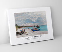 
              Claude Monet - The Beach at Sainte-Adresse 1867
            