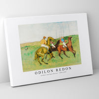 Odilon Redon - Jockeys and Race Horses 1890-1895