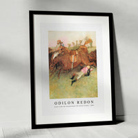 Odilon Redon - Scene from the Steeplechase The Fallen Jockey 1886