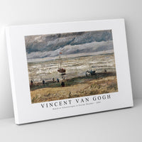 Vincent Van Gogh - Beach at Scheveningen in Stormy Weather 1882